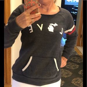 Sporty Michigan Sweatshirt